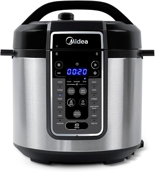 Panela de Pressão Elétrica MasterSteam Midea 6L